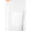 Chemise col mao manches longues femme