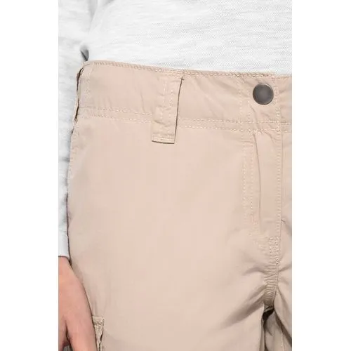 Bermuda léger multipoches femme