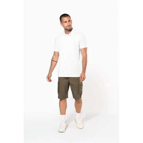 Bermuda léger multipoches homme