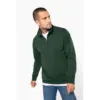 Sweat-shirt col zippé homme