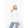 Sweat-shirt capuche contrastée femme 1 Sweat-shirt capuche contrastée femme