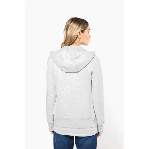 Sweat-shirt zippé capuche femme 2 Sweat-shirt zippé capuche femme
