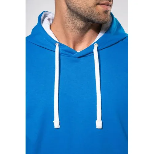 Sweat-shirt capuche contrastée homme 3 Sweat-shirt capuche contrastée homme