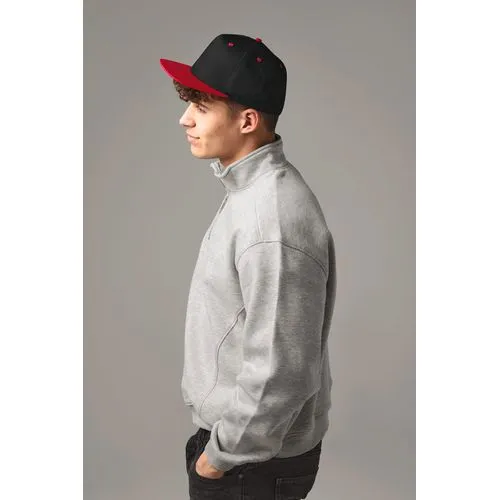 Casquette Snapback contrastée - 5 panneaux