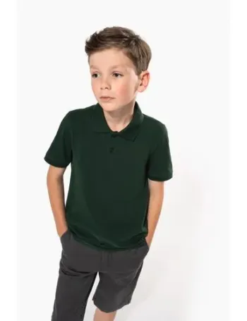 Polo manches courtes enfant