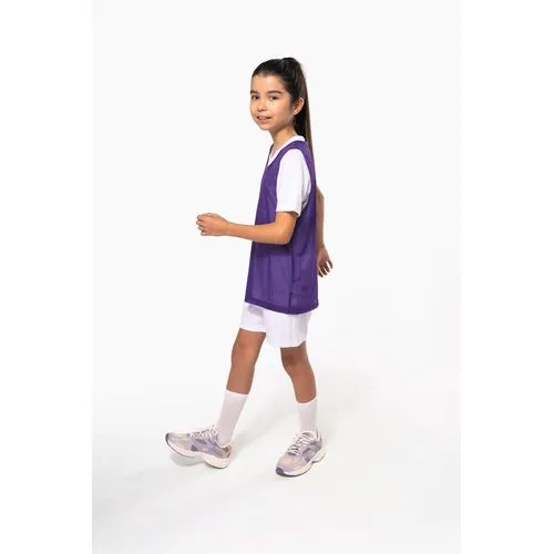 Chasuble en filet léger multisports enfant