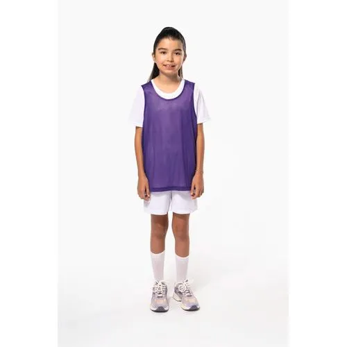 Chasuble en filet léger multisports enfant