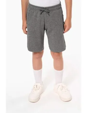 Bermuda molleton multisports enfant