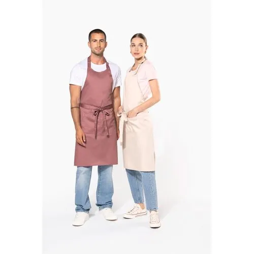 Tablier polycoton avec poche