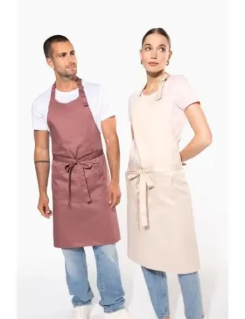 Tablier polycoton avec poche