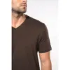 T-shirt col V manches courtes homme