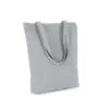 Sac cabas en coton “K-loop project” recyclé gris oxford 2 Sac cabas en coton "K-loop project" recyclé