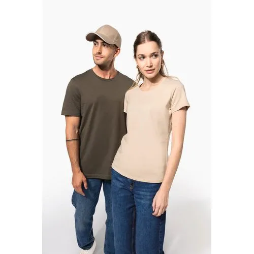 T-shirt col rond manches courtes femme