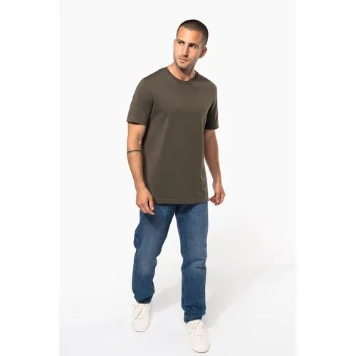 T-shirt col rond manches courtes homme