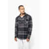Surchemise à carreaux doublée sherpa homme