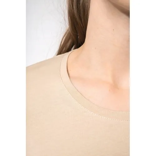 T-shirt col rond manches courtes femme