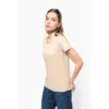 T-shirt col rond manches courtes femme