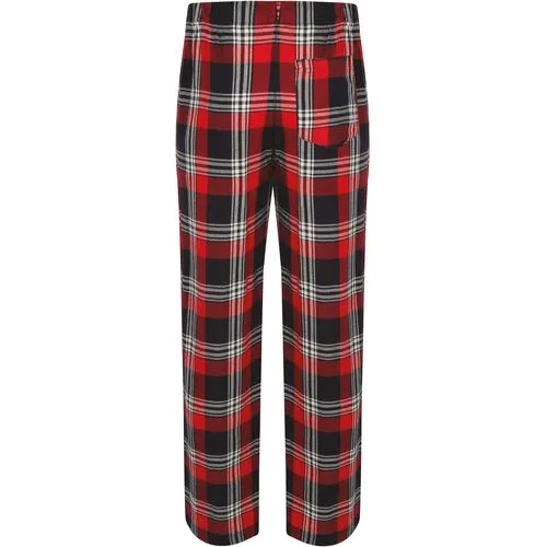 Pantalon homme à motif tartan