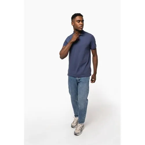 Polo piqué manches courtes homme