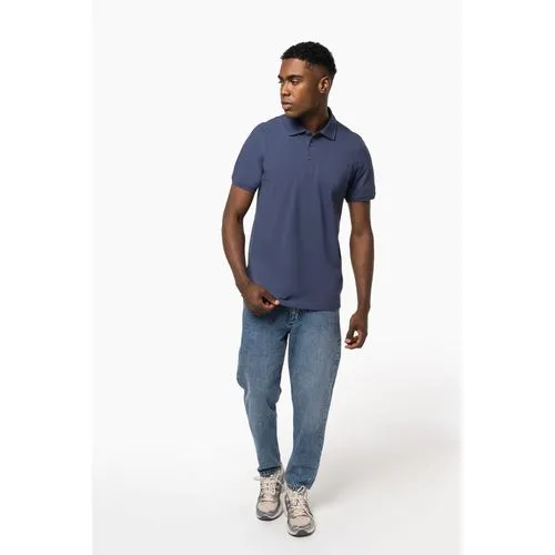 Polo piqué manches courtes homme