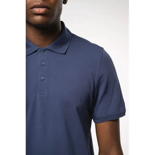 Polo piqué manches courtes homme