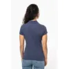 Polo piqué manches courtes femme