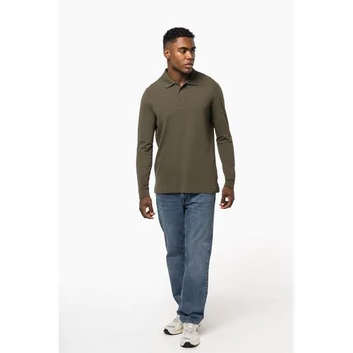 Polo manches longues homme