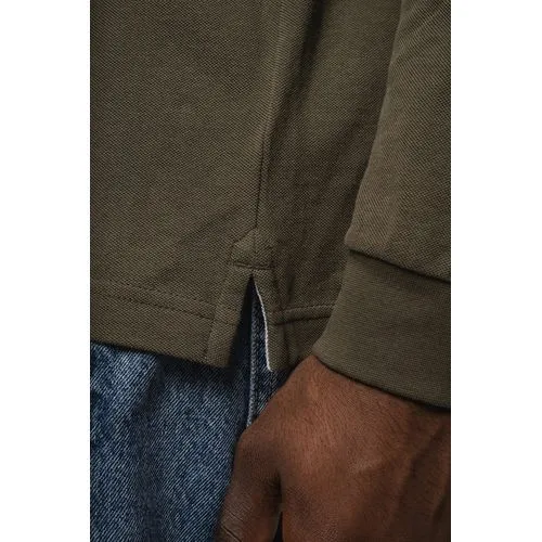 Polo manches longues homme