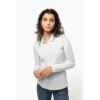 Polo manches longues femme