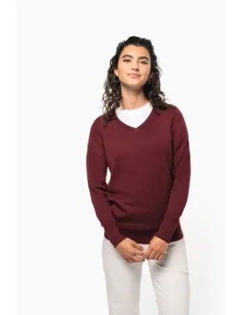 Pull col V femme 1 Pull col V femme