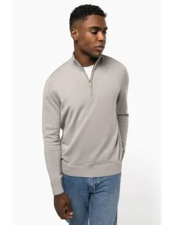 Pull 1/4 zip homme 1 Pull 1/4 zip homme