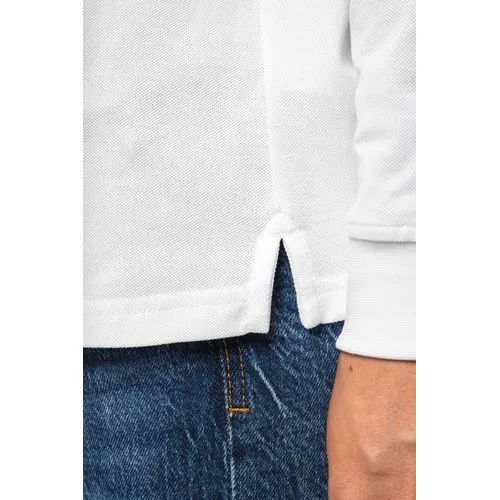 Polo piqué manches longues Bio180 femme 4 Polo piqué manches longues Bio180 femme
