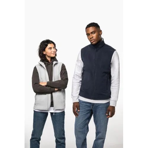 Bodywarmer micropolaire écoresponsable unisexe 1 Bodywarmer micropolaire écoresponsable unisexe