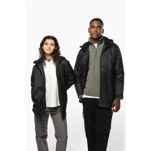 Veste à capuche avec doublure en micropolaire unisexe