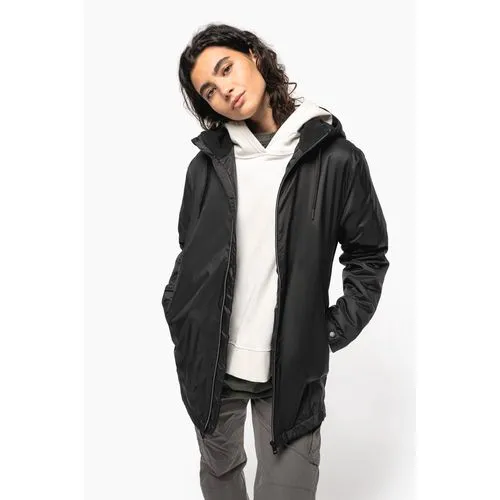 Veste à capuche avec doublure en micropolaire unisexe