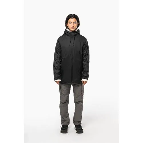Veste à capuche avec doublure en micropolaire unisexe