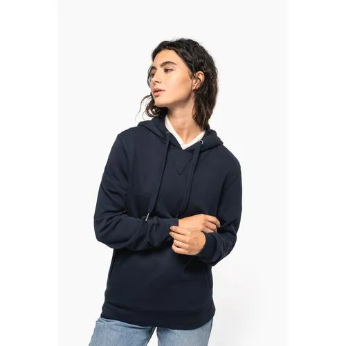 Sweat-shirt french terry écoresponsable à capuche unisexe