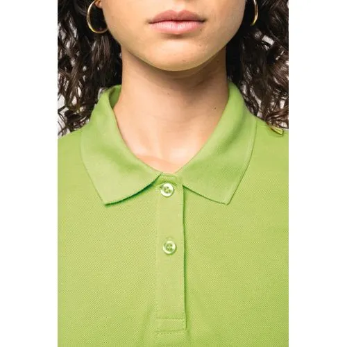 Polo manches courtes femme