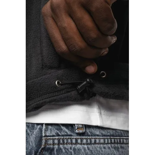 Veste polaire ajustable à poignets élastiqués