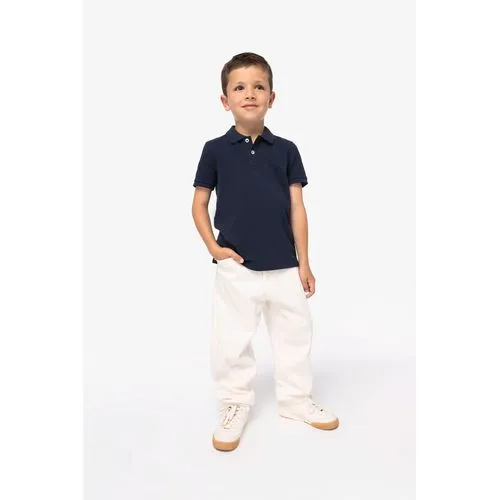 Polo écoresponsable maille piquée enfant