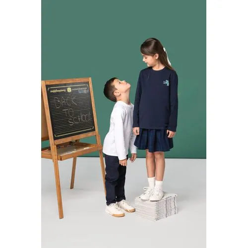 T-shirt écoresponsable manches longues enfant