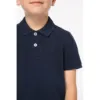 Polo écoresponsable maille piquée enfant