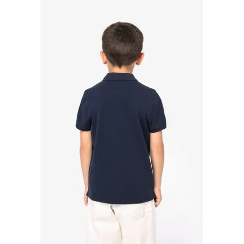 Polo écoresponsable maille piquée enfant