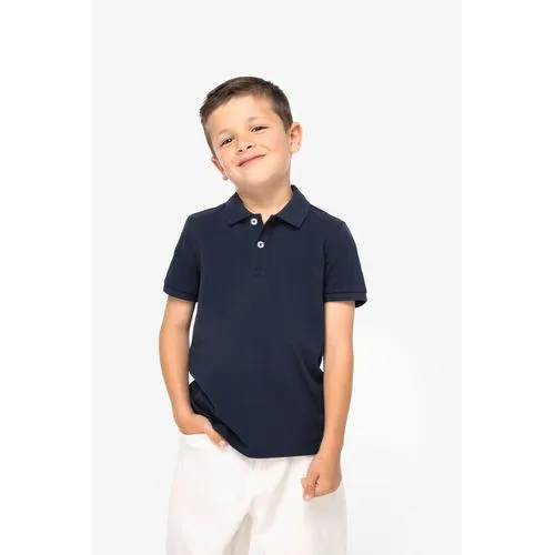Polo écoresponsable maille piquée enfant