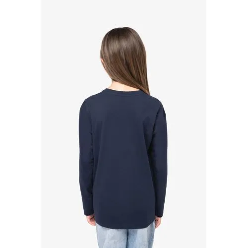 T-shirt écoresponsable manches longues enfant