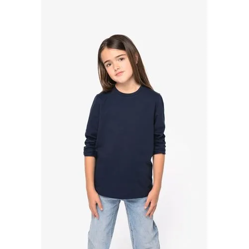 T-shirt écoresponsable manches longues enfant