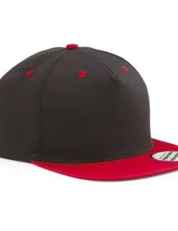 Casquette Snapback contrastée – 5 panneaux 1 Casquette Snapback contrastée - 5 panneaux