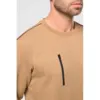 Sweat-shirt Day To Day zip poche contrastée unisexe