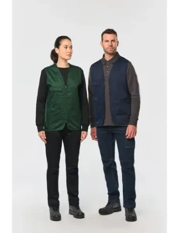 Gilet polycoton multipoches unisexe 1 Gilet polycoton multipoches unisexe