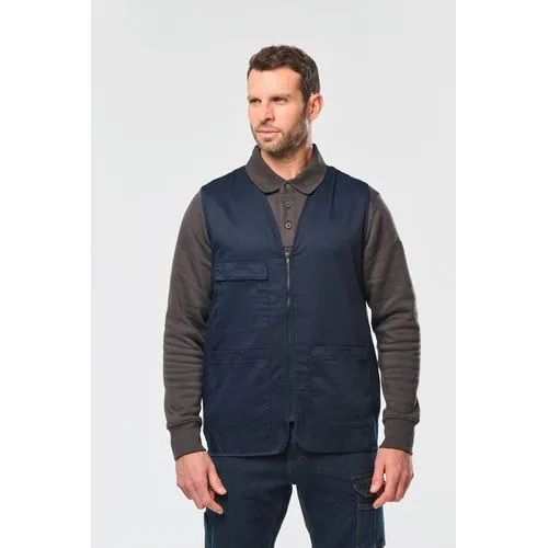 Gilet polycoton multipoches unisexe